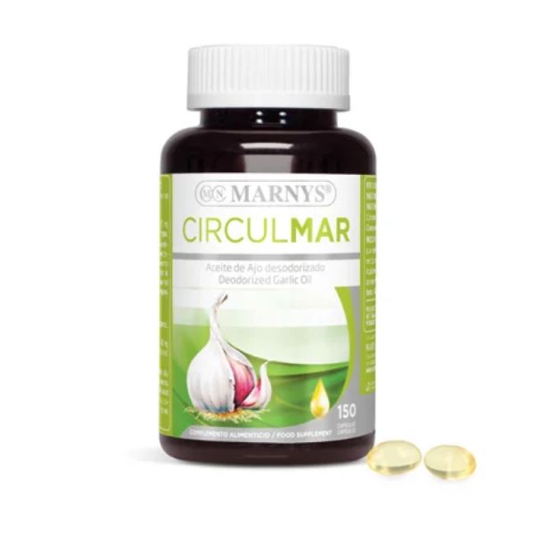 Circulmar Aceite de Ajo 150 Cápsulas - MARNYS