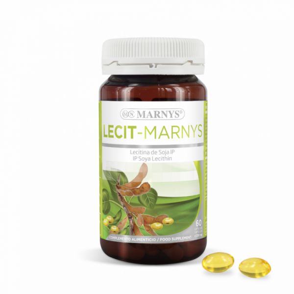 Lecit-Marnys Lécithine de Soja 1200 mg 60 Gélules