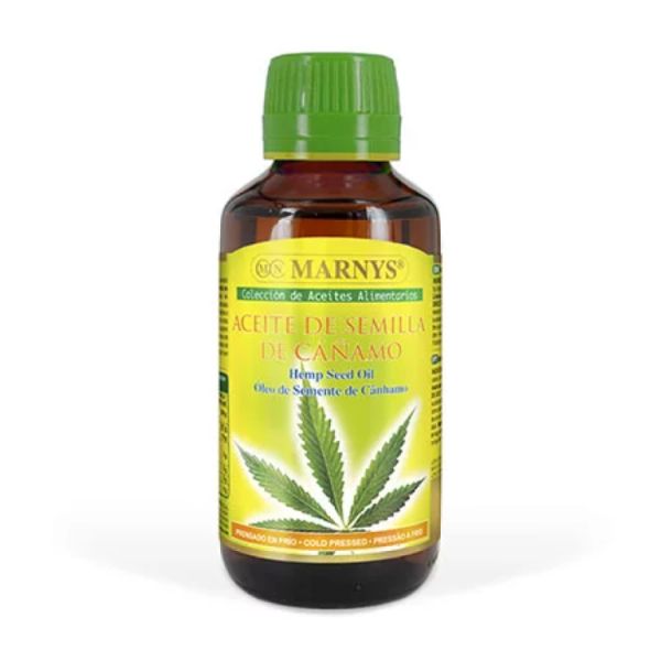 Cannabis Hennepzaad Voedselolie 125 ml - MARNYS