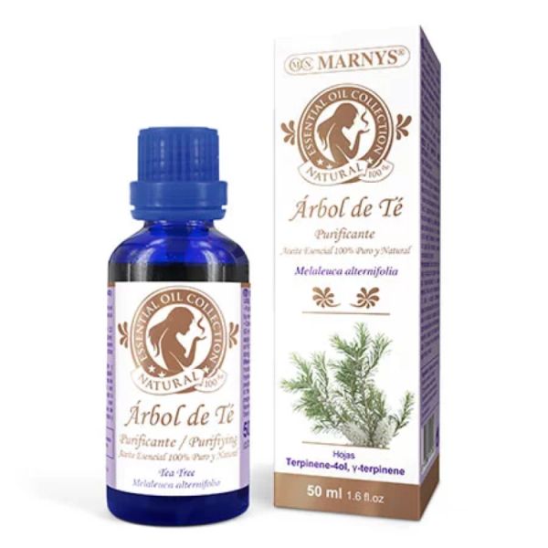 Aceite Esencial Árbol del té Purificador 50 ml Gotero Dosificador