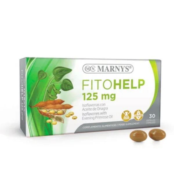 Fitohelp Isoflavonas 125 mg 30 Cápsulas - MARNYS