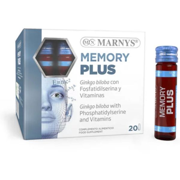 Mémoire Plus 20 Ampoules de 10 ml - MARNYS