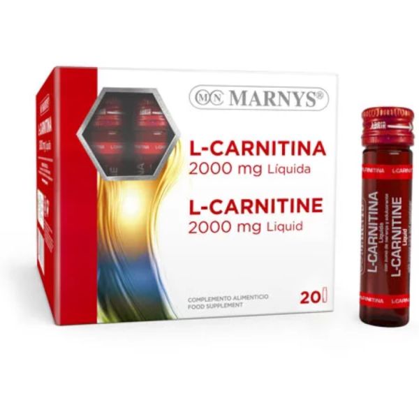 Flüssiges L-Carnitin 2000 mg 20 Fläschchen