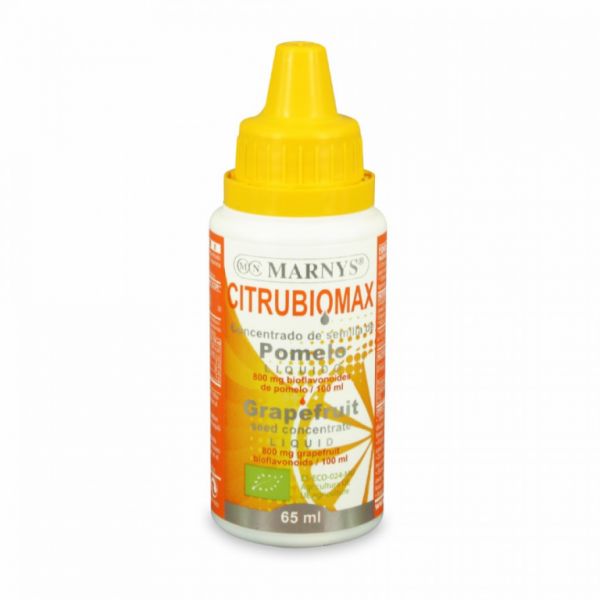 Citrubiomax Grapefruit Bio 65 ml Flasche mit Tropfer