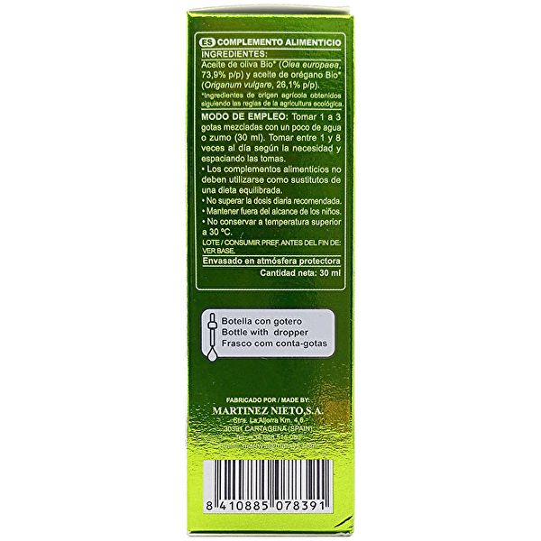 Oregamar Bio-Oreganoöl, 30 ml Pipette - MARNYS Img 7