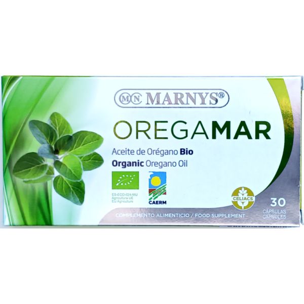 Oregamar Olio di origano biologico 30 capsule Img 2