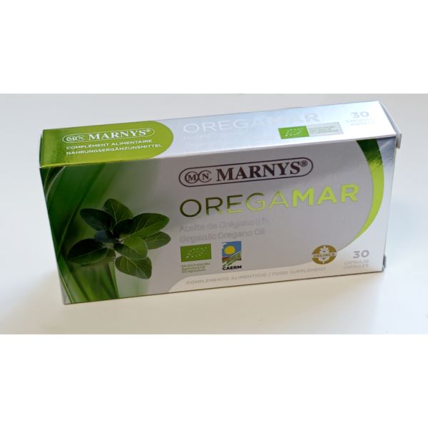 Oregamar Organic Oregano Oil 30 Capsules - MARNYS Img 4