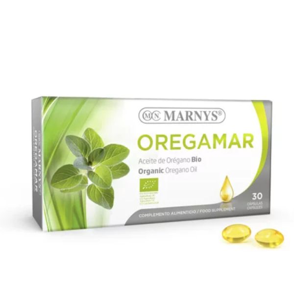 Oregamar Aceite de Orégano Bio 30 Cápsulas