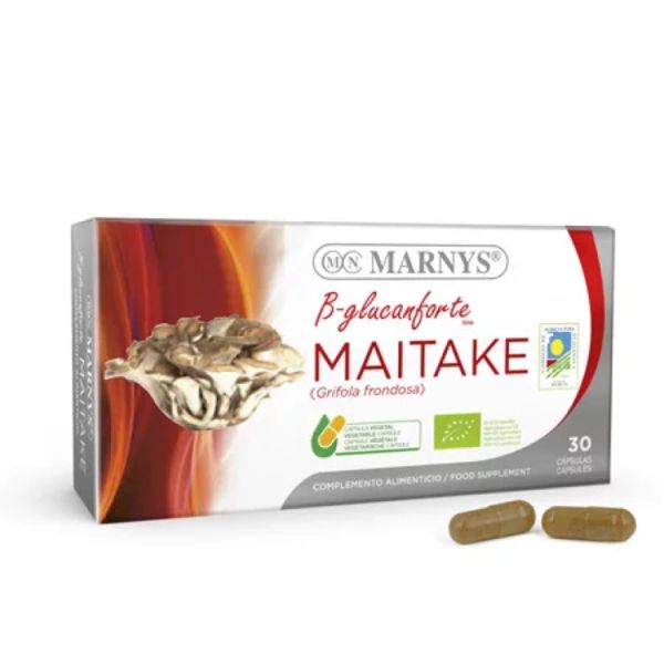 Cápsulas Vegetais Maitake Bio 30 - MARNYS