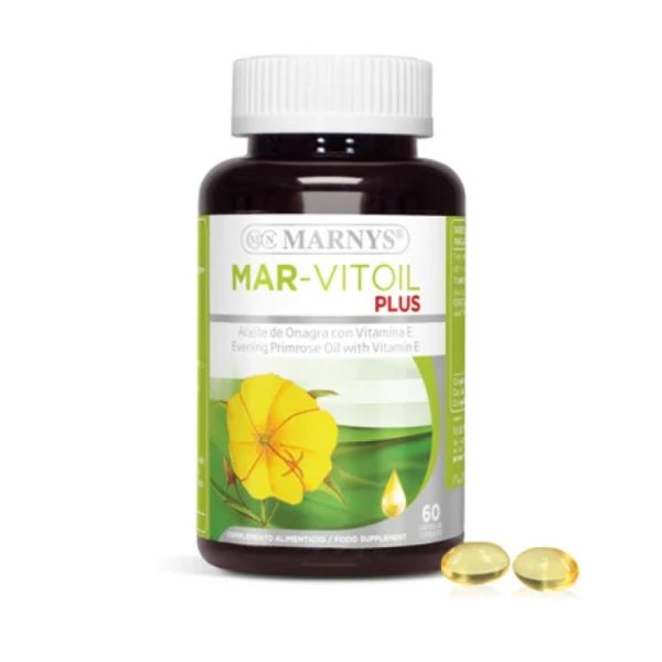 Aceite de Onagra Mar Vit Oil Plus 60 Cápsulas  1050 mg