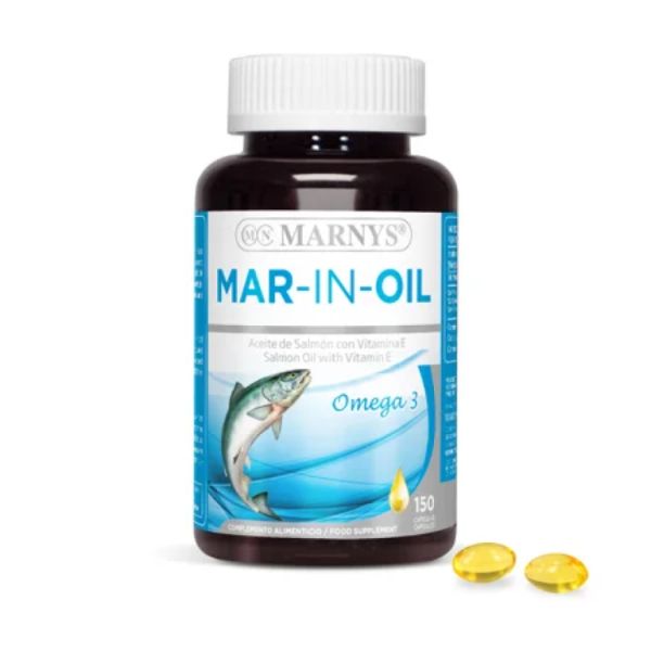 Sea In Oil Salmon Oil 150 Capsules - MARNYS