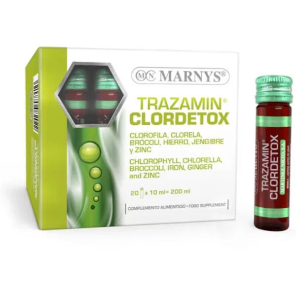 Trazamin Chlordetox 20 Ampoules de 11 ml - MARNYS