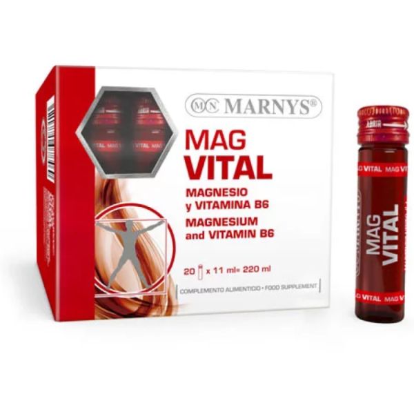 Magvital 20 ampoules de 11 ml - MARNYS