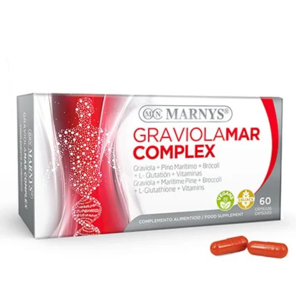 Complesso Graviolamar 60 capsule vegetali - MARNYS