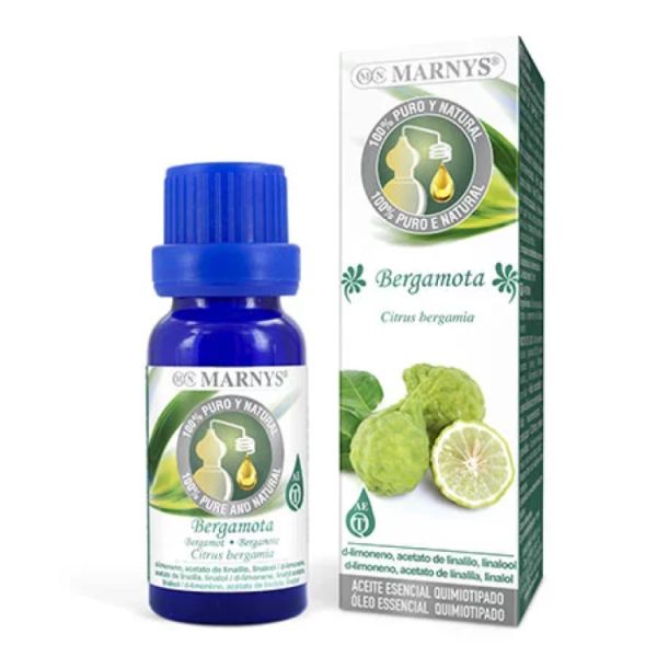 Bergamot Voedsel etherische olie 15 ml - MARNYS