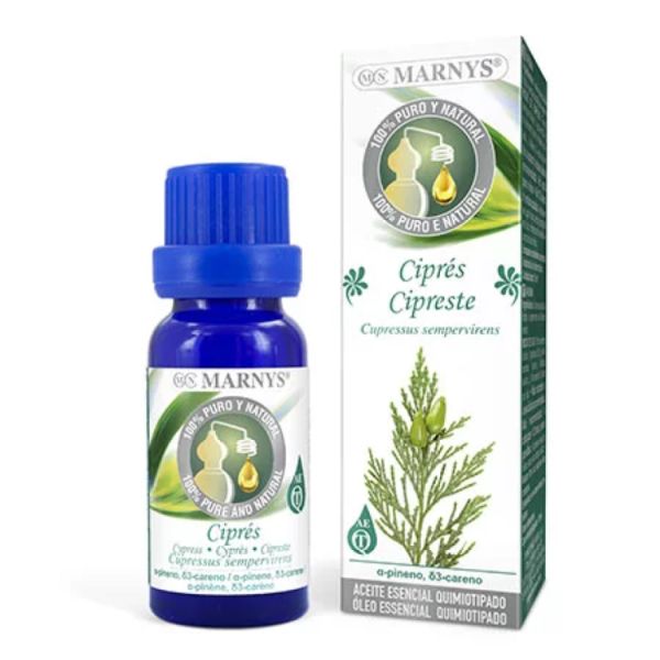 Aceite Esencial Alimentario Ciprés 15 ml - MARNYS