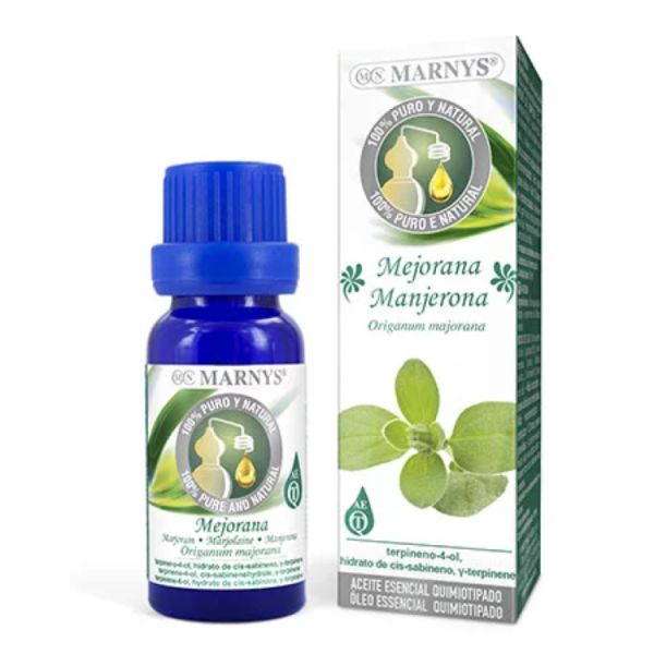 Óleo Essencial Alimentar de Manjerona 15 ml