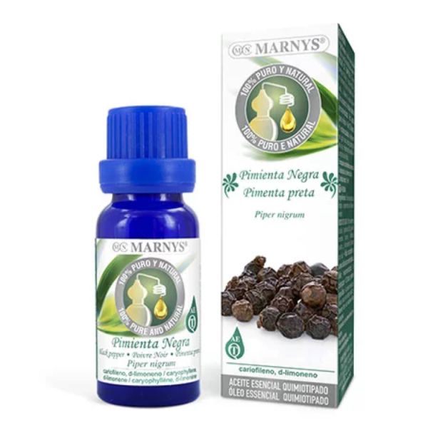 Food Essential Oil of Black Pepper 15 ml - MARNYS