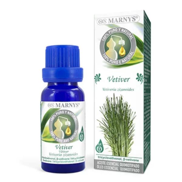 Aceite Esencial Alimentario Vetiver 15 ml - MARNYS