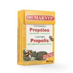 Acheter MARNYS Bonbons Sans Sucre Menthol Eucalyptus Propolis Bonbons 36,5 g Depuis Depuis 3,42€