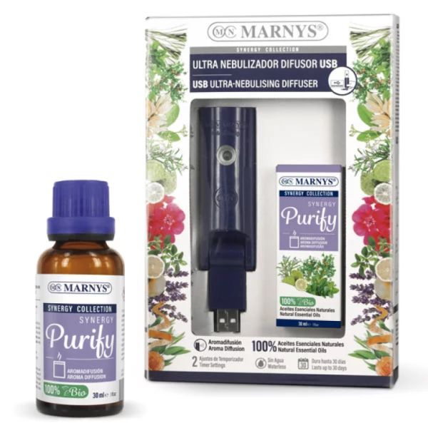 Combo USB Ultra Nebulitzador + Synergy Purify 30 ml