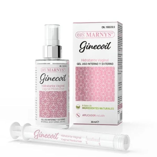 Frasco Ginecoil 30 ml com dispensador. Inclui aplicador.