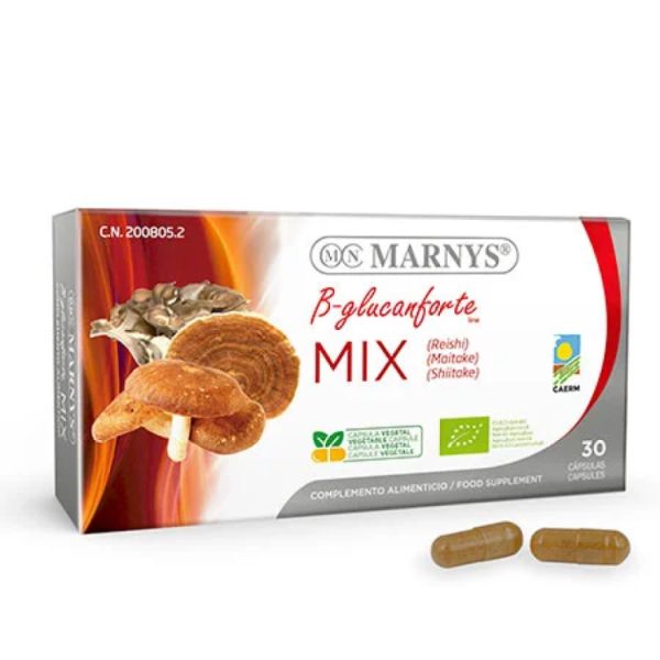 Beta Glucanforte Mix 30 Cápsulas - MARNYS