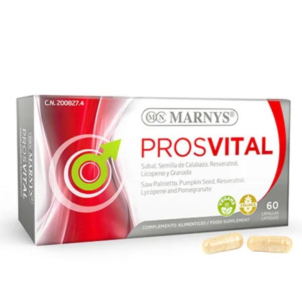 Prosvital 60 cápsulas vegetais - MARNYS