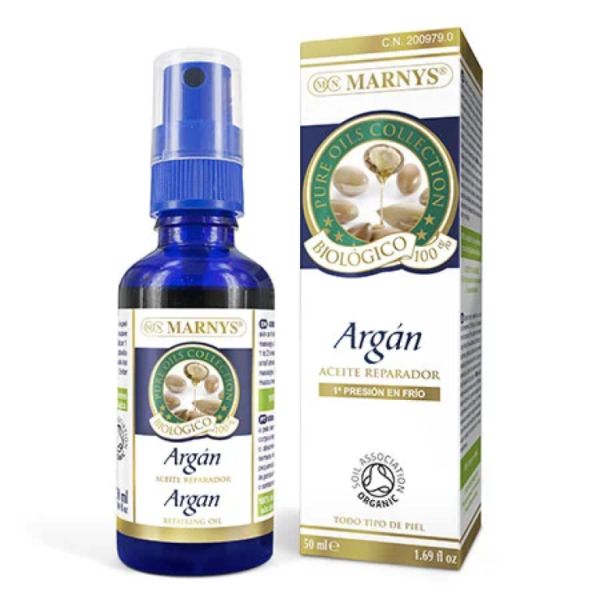 Óleo de Argan Orgânico 50 ml Spray - MARNYS