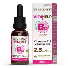 Comprar MARNYS Vitamina B12 Líquida Vitahelp 30 ml Por 7,80€