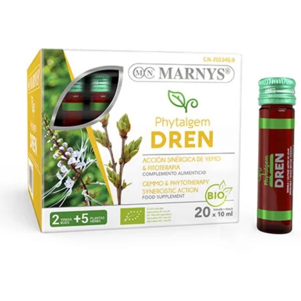 Phytalgem Dren Bio 20 Ampoules de 10 ml - MARNYS