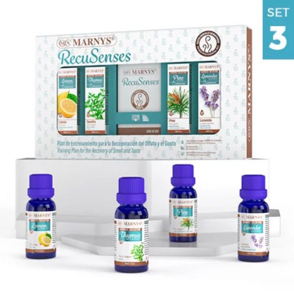 Recusenses Set 3 Citron, Thym, Pin et Lavande