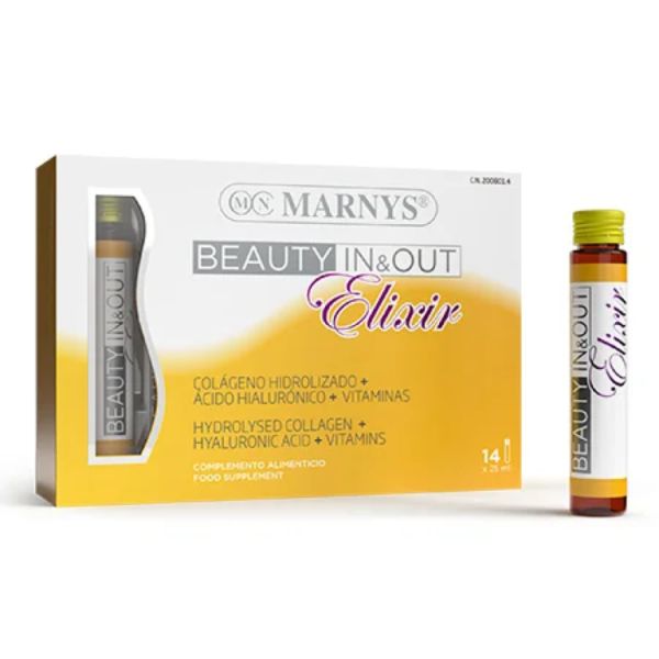 Beauty In Out Elixir 14 Flacons de 25 ml - MARNYS