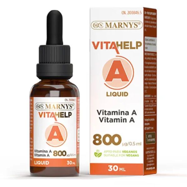 Flüssiges Vitamin A Vitahelp 30 ml - MARNYS