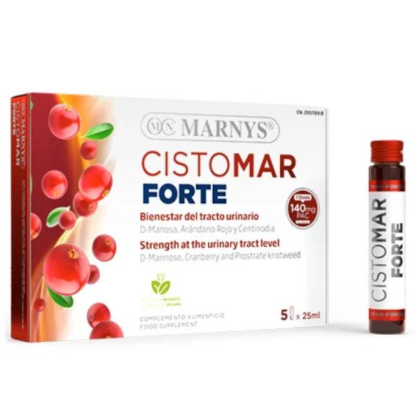 Cistomar Forte 5 injectieflacons van 25 ml