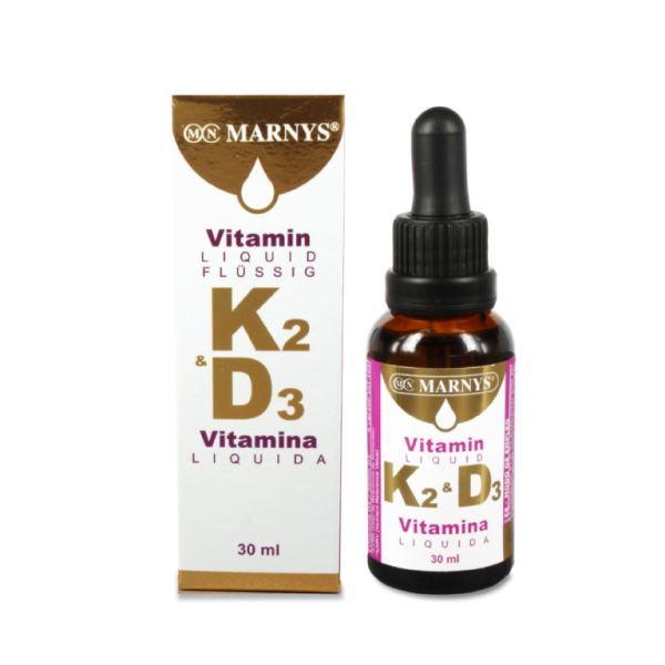 Vitamin K2 and D3 30ml - MARNYS