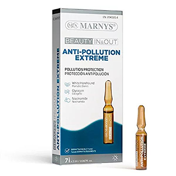 AMPOULES ANTI-POLLUTON - 7 ampoules - MARNYS