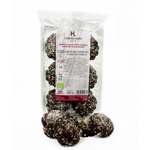 Pastas de Choco Coco de Espelta Eco 300 g