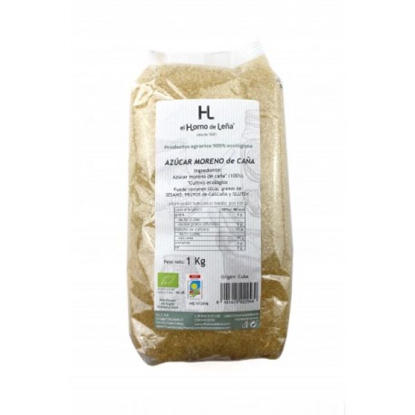 Eco Brown Cane Sugar 1 kg - HORNO DE LEÑA