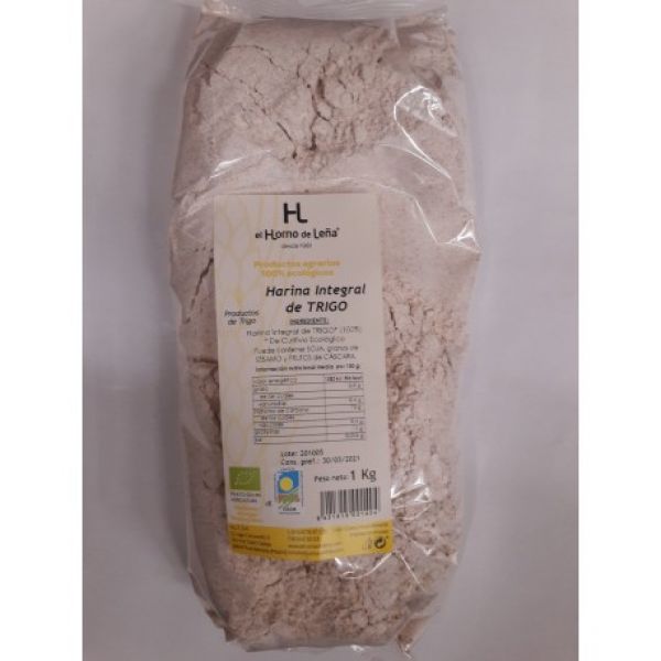 Bio-Vollkornmehl 1 kg - HORNO DE LEÑA