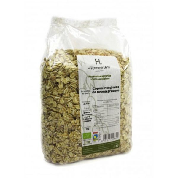 Copos de Avena Integrales Gruesos Eco 1 kg