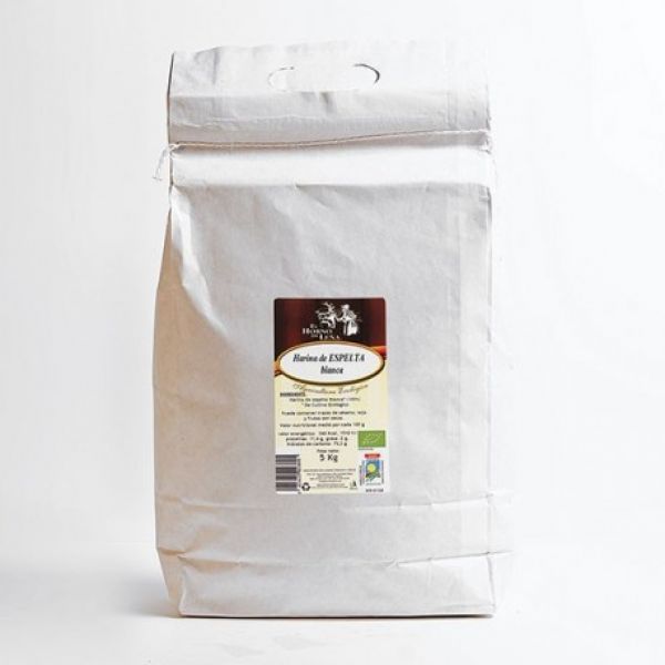 Farina d'Espelta Blanca Sac 5 kg - HORNO DE LEÑA