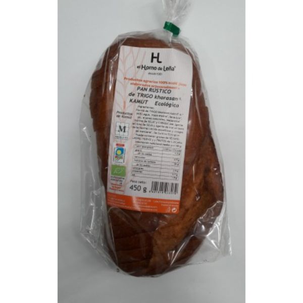 Kamut Eco Pain Rustique 450 g - HORNO DE LEÑA