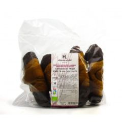 Buy HORNO DE LEÑA Spelled Croissants with Eco Chocolate 350 g By 5,31€