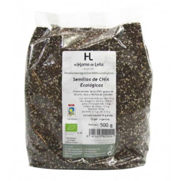 Eco Chia Seeds 500 g - HORNO DE LEÑA