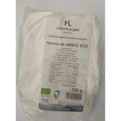 Comprar HORNO DE LEÑA Farinha de Arroz Integral Orgânica 500 g Por 4,00€