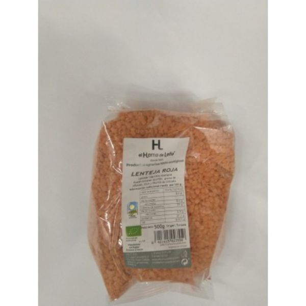 Llentia Vermella Eco 500 g - HORNO DE LEÑA