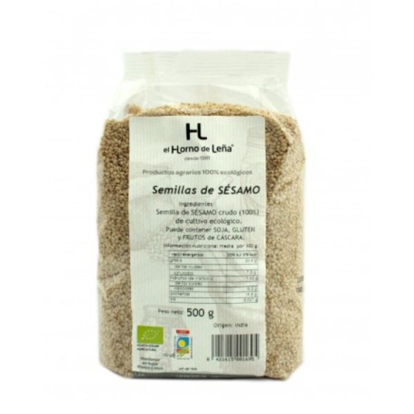 Bio-Rohsesam 500 g - HORNO DE LEÑA