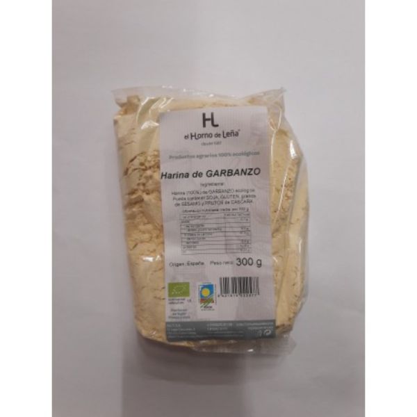 Eco Chickpea Flour 300 g - HORNO DE LEÑA