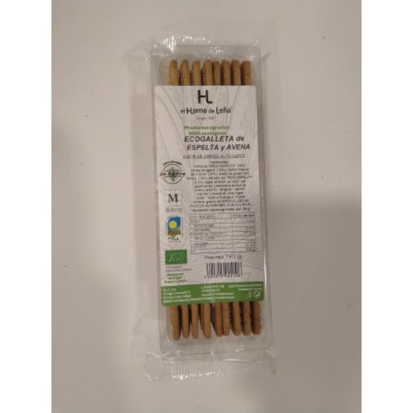 Biscoitos de Aveia e Espelta Bio 190 g